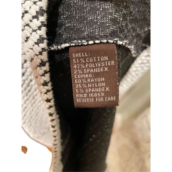 J McLaughlin Dress Women’s L 3/4 Length Bell Sleeve Knit Mini Diamond Jacquard - Picture 5 of 6